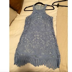 Lovers and Friend Light Blue Dress